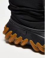 unisex echo boots in black gum